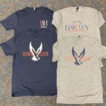 Hawk Pride t-shirt (women's v-neck available in gray only)